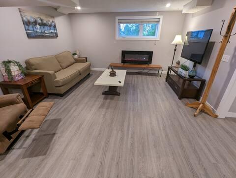2BR Lower Suite | Shared Fenced Yard furnished rental